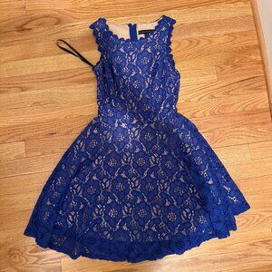 Royal Blue sleeveless party dress (junior)